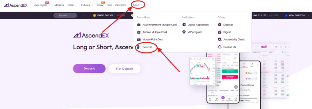 How to Find Your Ascendex Invitation Code