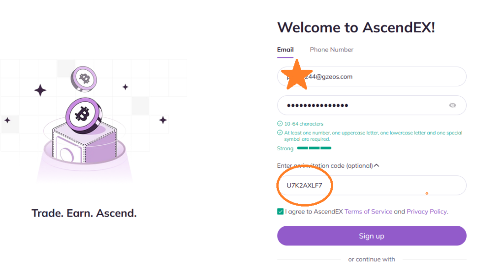 AscendEX Futures Invitation Code